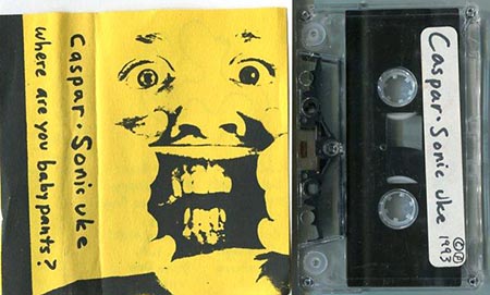 caspar sonic uke cassette tape and cover
