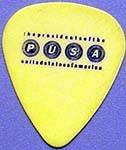 yellow pusa guitar pick