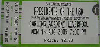 liverpool academy 15th august 2005