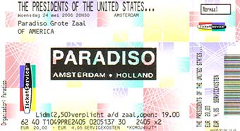 amsterdam paradiso 24th may 1996